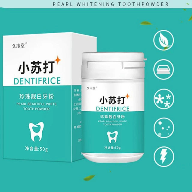 Teeth Cleaning Powder for Removing Smoke Stains, Coffee, Tea, Fresh, Bad Breath, Oral Hygiene, Dental Care - Tuzzut.com Qatar Online Shopping