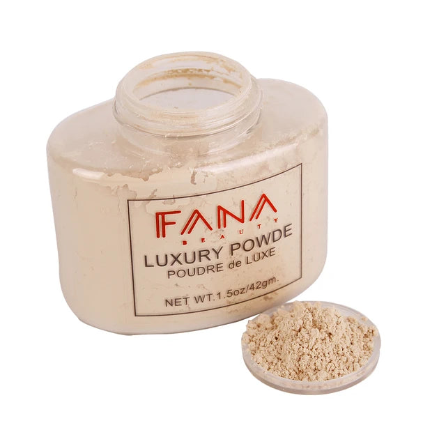 FANA Loose Powder Makeup Oil-Control Brightening Invisible Pores Makeup Powder FANA Loose Powder Makeup Oil-Control Brightening Invisible Pores Makeup Powder