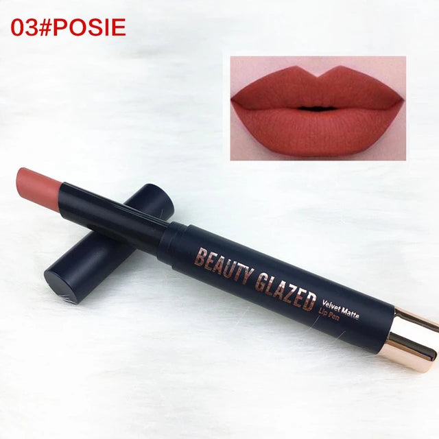 Beauty Glazed Moisturizing Waterproof Lasting Matte Lipstick Beauty Glazed Moisturizing Waterproof Lasting Matte Lipstick