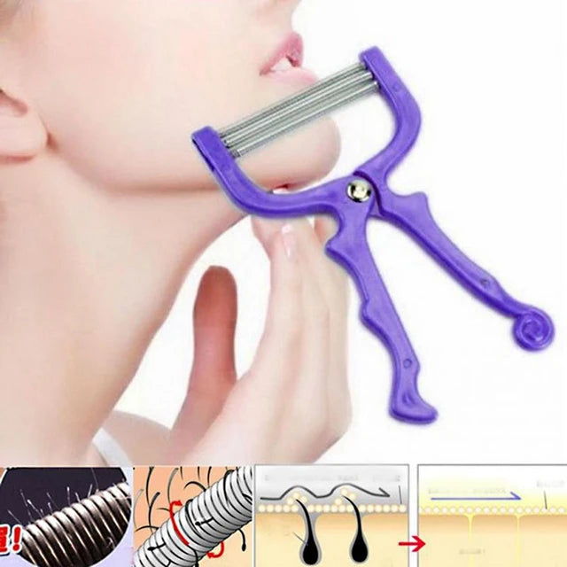 Spring Stick Threading Facial Body Hair Remover Epilator - TUZZUT Qatar Online Store