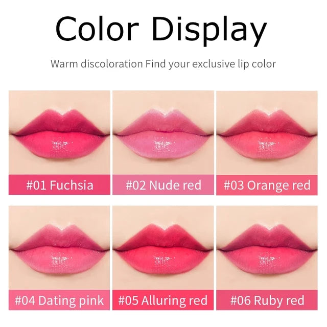 1PC Aloe Vera Lipstick Lip Tint Color Changing Jelly Lipsticks Lip Balm - Tuzzut.com Qatar Online Shopping