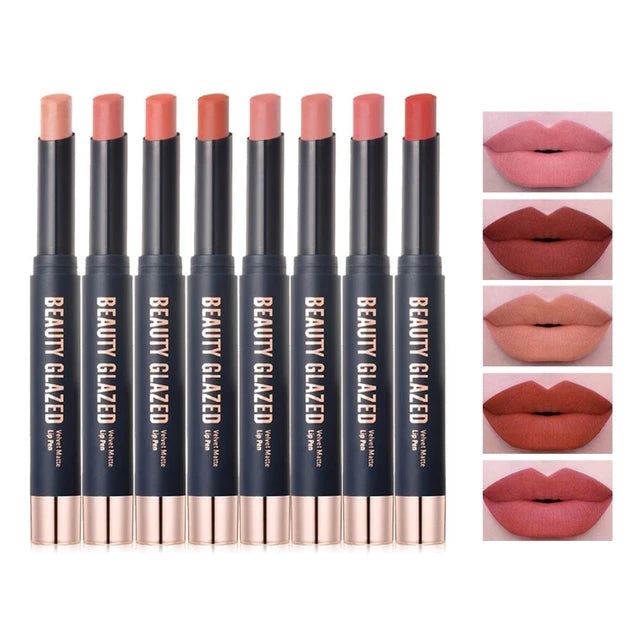 Beauty Glazed Moisturizing Waterproof Lasting Matte Lipstick Beauty Glazed Moisturizing Waterproof Lasting Matte Lipstick
