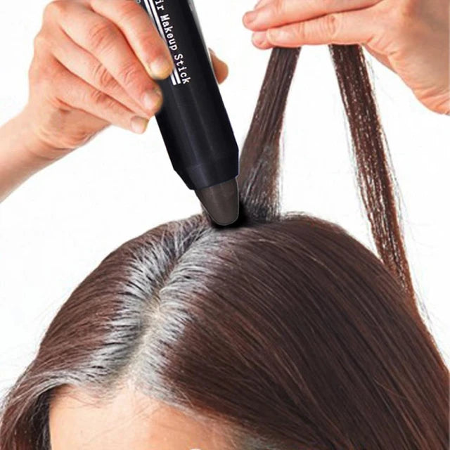 Hair Dye Pen Instant Gray Root Coverage Hair Color Cream Stick Pen Fast Temporary Cover Up White Hair - Tuzzut.com Qatar Online Shopping
