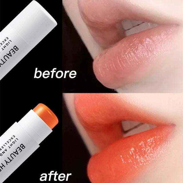 Color Changing Lipstick Long Lasting Lip Balm Hygienic Moisturizing Anti Aging Makeup Lip Care - Tuzzut.com Qatar Online Shopping