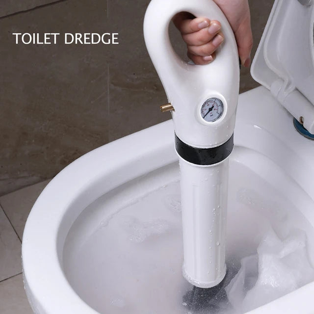 Sewer Drain Sink Dredge Clogged Toilet Plungers Drain Blaster High Pressure Cleaner Drain Cleaner Manual Pneumatic Dredge Tools - Tuzzut.com Qatar Online Shopping
