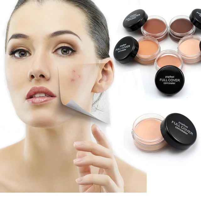 Popfeel Hide Blemish Full Cover Concealer Creamy Make Up - Tuzzut.com Qatar Online Shopping