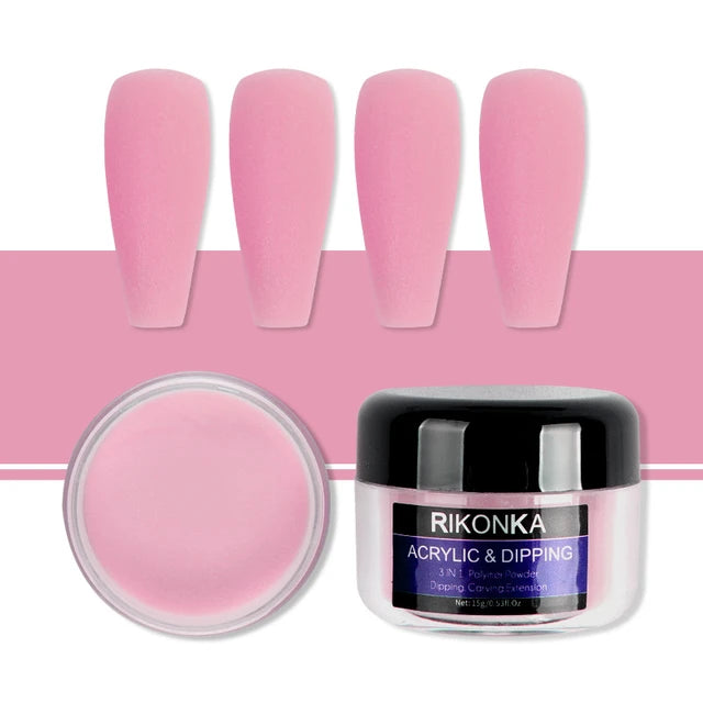 15g Skin Color Clear Acrylic Powder Extend Nail Gel Dust Art Design Nails Accessories 15g Skin Color Clear Acrylic Powder Extend Nail Gel Dust Art Design Nails Accessories