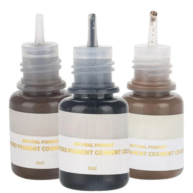 1pcs 8ml Microbalding Pigment Tattoo Ink Colors 3d Embroidery Accessories - Tuzzut.com Qatar Online Shopping
