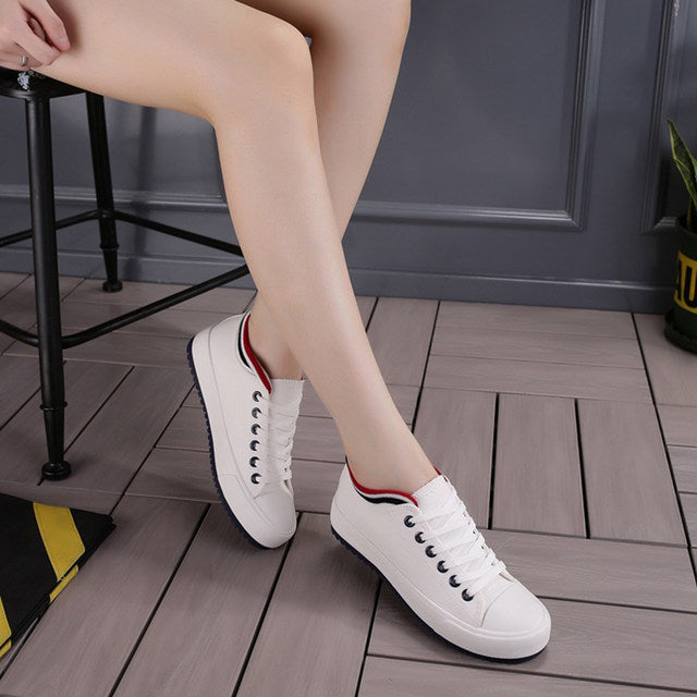 Classic Women's Casual Comfortable Canvas Shoes - Model-8892 Classic Women's Casual Comfortable Canvas Shoes - Model-8892