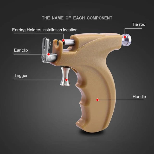 Professional Ear Piercing Gun Tool Set - Tuzzut.com Qatar Online Shopping