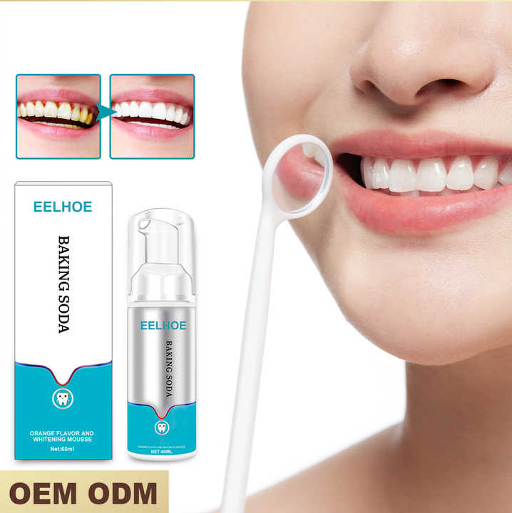 60mL Foam Toothpaste Mint Flavor Tooth Mousse Teeth Whitening Foam For Daily Dental Care - Tuzzut.com Qatar Online Shopping