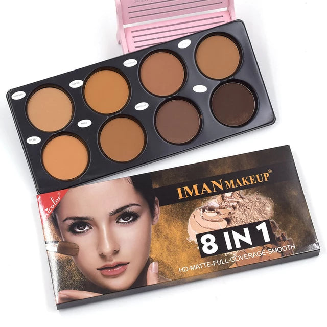 8 in 1 Makeup Palette, Matte Eye Shadow 8 in 1 Makeup Palette, Matte Eye Shadow
