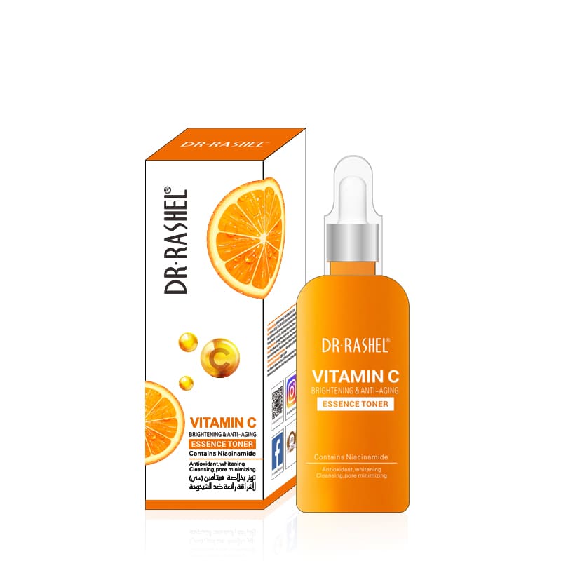 Dr.Rashel Vitamin C Brightening and Anti-Aging Essence Toner DRL-1512 - Tuzzut.com Qatar Online Shopping