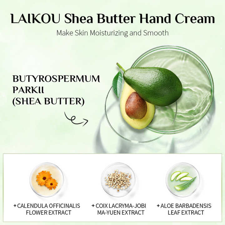 LAIKOU Shea butter anti-crack hand cream 30g nourishing anti-chapping hand care - Tuzzut.com Qatar Online Shopping