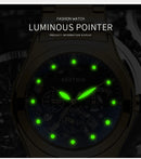 Plato Watch Men 3D Dial Mens Watches Top Brand Luxury Stainless Steel Strap - Tuzzut.com Qatar Online Shopping