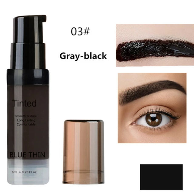 SACE LADY eyebrow gel 6 colors Cosmetics Waterproof Professional Makeup Cosmetics for Makeup Easy to Wear Eyebrow Tint Dye Gel - Tuzzut.com Qatar Online Shopping