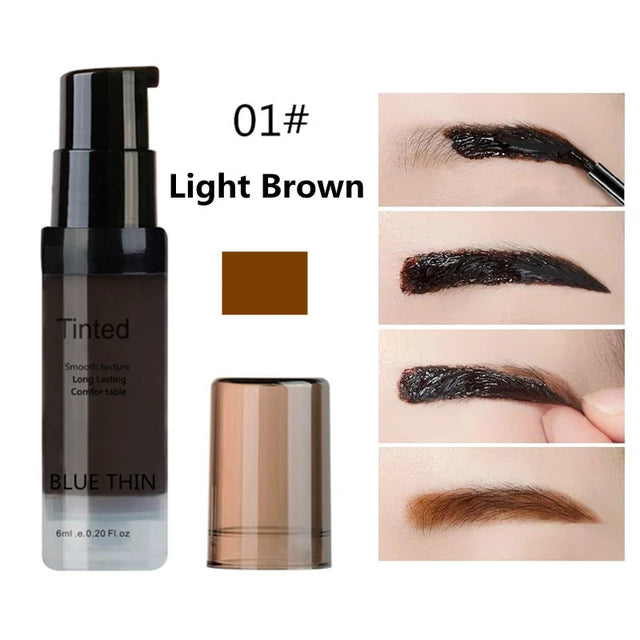 SACE LADY eyebrow gel 6 colors Cosmetics Waterproof Professional Makeup Cosmetics for Makeup Easy to Wear Eyebrow Tint Dye Gel - Tuzzut.com Qatar Online Shopping