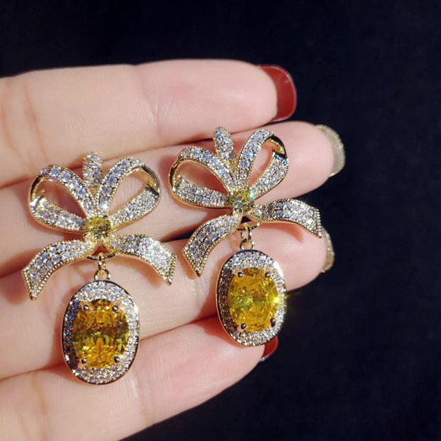 Earrings lady sweety fashion earrings costume jewelry gift -S4549619 - Tuzzut.com Qatar Online Shopping
