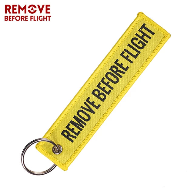 Special luggage tag, red key ring for aviation gifts, OEM key ring, fashion jewelry - Tuzzut.com Qatar Online Shopping