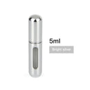 Portable Mini Refillable Perfume Bottle with Spray Scent Pump Empty Cosmetic Containers Spray Atomizer Bottle for Travel 5ml - Tuzzut.com Qatar Online Shopping