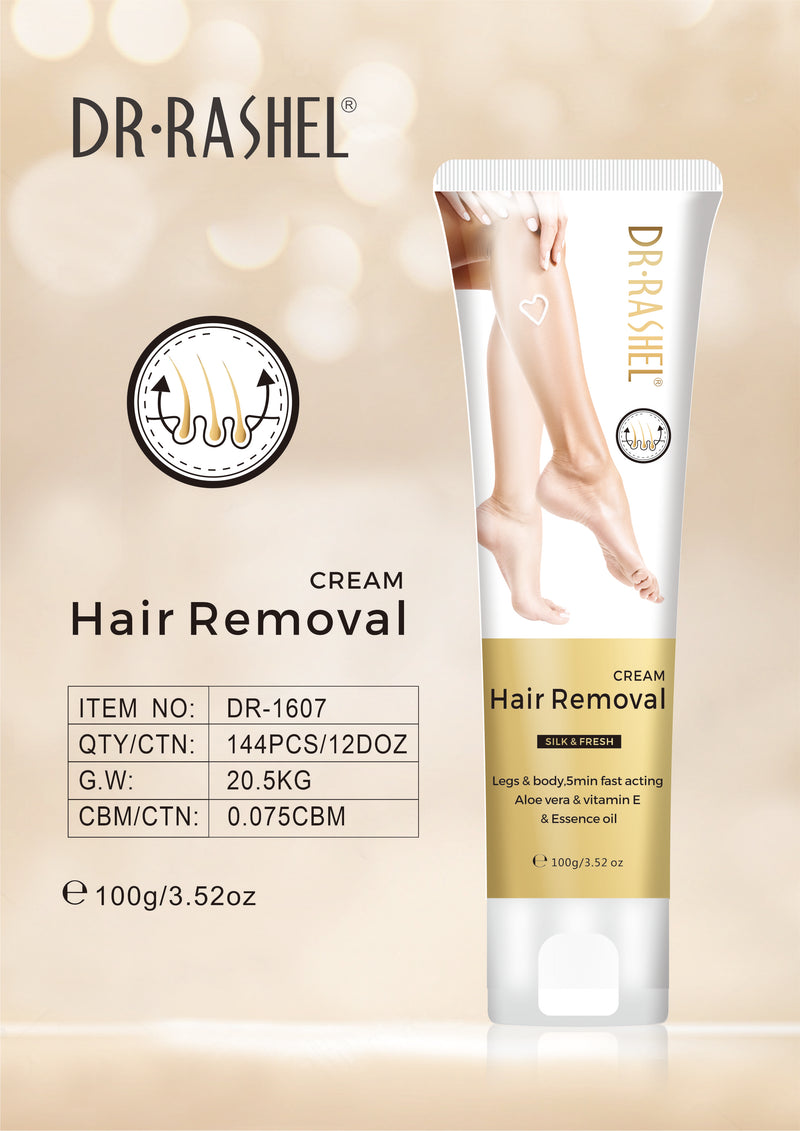 Dr Rashel Silk and Fresh Hair Removal Cream DRL-1607 - Tuzzut.com Qatar Online Shopping