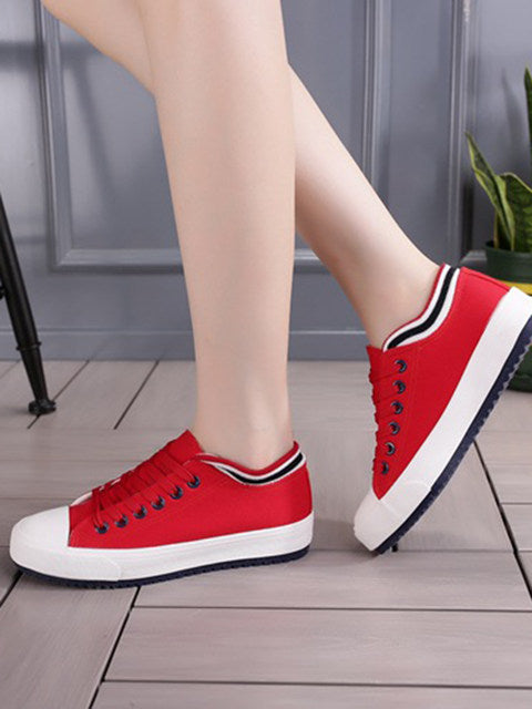 Classic Women's Casual Comfortable Canvas Shoes - Model-8892 Classic Women's Casual Comfortable Canvas Shoes - Model-8892