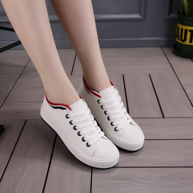 Classic Women's Casual Comfortable Canvas Shoes - Model-8892 Classic Women's Casual Comfortable Canvas Shoes - Model-8892