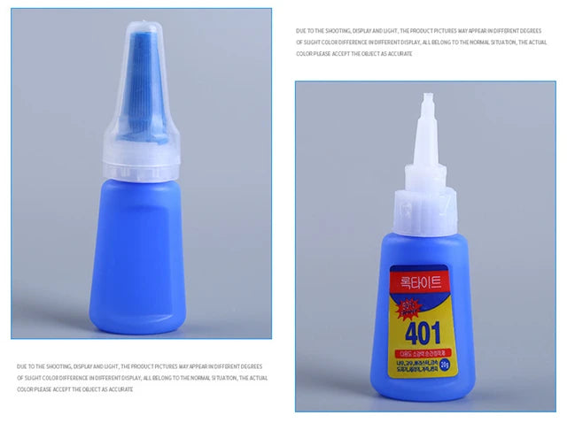 Multifunctional 401 Instant Adhesive 20g Super Strong Liquid Glue Home Office School Nail Glue Beauty Supplies For Wood Plastic - Tuzzut.com Qatar Online Shopping