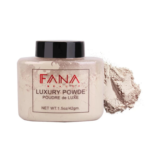 FANA Loose Powder Makeup Oil-Control Brightening Invisible Pores Makeup Powder FANA Loose Powder Makeup Oil-Control Brightening Invisible Pores Makeup Powder