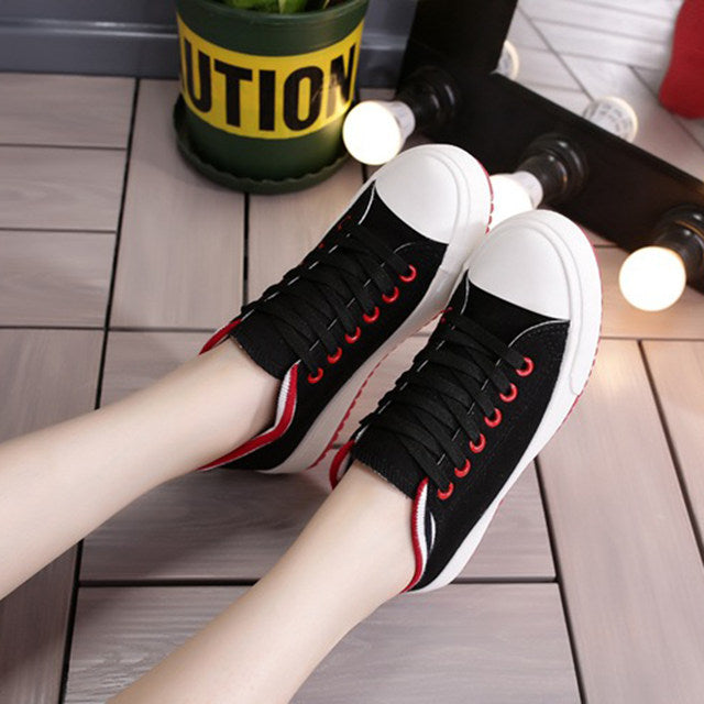 Classic Women's Casual Comfortable Canvas Shoes - Model-8892 Classic Women's Casual Comfortable Canvas Shoes - Model-8892