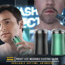Mini Portable USB Rechargeable Shaver Electric Shaver for Men - Tuzzut.com Qatar Online Shopping