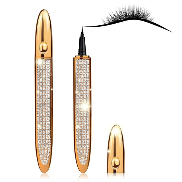 Self-adhesive Eyeliner Pen Multi-Use Glitter Liquid Lash Liner Eye Makeup Self-adhesive Eyeliner Pen Multi-Use Glitter Liquid Lash Liner Eye Makeup