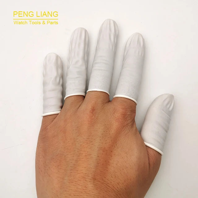100PCS/pack Watch Repair Tools, Finger Gloves for Watchmakers and Jewellers X2888399 100PCS/pack Watch Repair Tools, Finger Gloves for Watchmakers and Jewellers X2888399