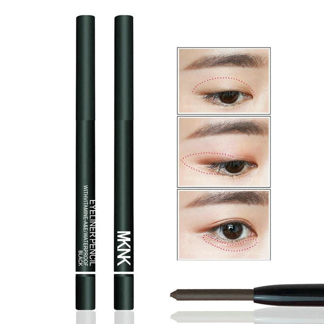 MKNK - Waterproof Automatic Eyeliner Pencil, Makeup Pen, Eye Shadow - Tuzzut.com Qatar Online Shopping