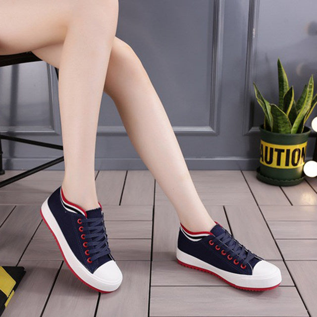 Classic Women's Casual Comfortable Canvas Shoes - Model-8892 Classic Women's Casual Comfortable Canvas Shoes - Model-8892