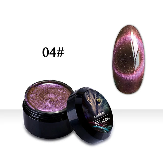 FRANCHESKA 5D Chameleon Magnetic Cat Eye Nail Gel FRANCHESKA 5D Chameleon Magnetic Cat Eye Nail Gel