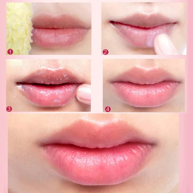 SCRU CREAM Moisturizing Lip Balm Pink Full Cream Brightening Exfoliating Anti-Aging Remove Dead Skin - Tuzzut.com Qatar Online Shopping