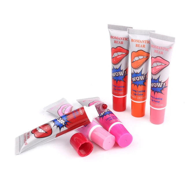 Tear Pull Lip Gloss Waterproof Lasting Moisturizer Amazing Peel Off Liquid Lipstick Tear Pull Lip Tint Cosmetics