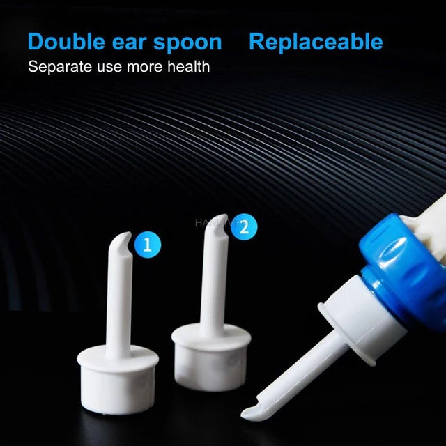 Electric Earpick, Useful Suction Product for Big Kids, Ear Cleaner, Double Ear Spoon - Tuzzut.com Qatar Online Shopping