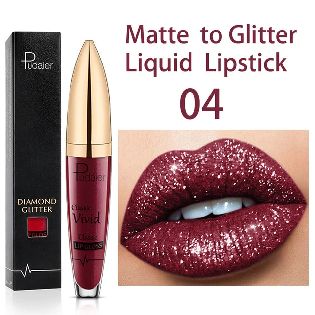 Pudaier Diomond Glitter Liquid Lipstick S4259305 Pudaier Diomond Glitter Liquid Lipstick S4259305