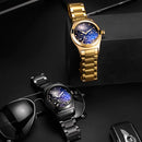 Plato Watch Men 3D Dial Mens Watches Top Brand Luxury Stainless Steel Strap - Tuzzut.com Qatar Online Shopping