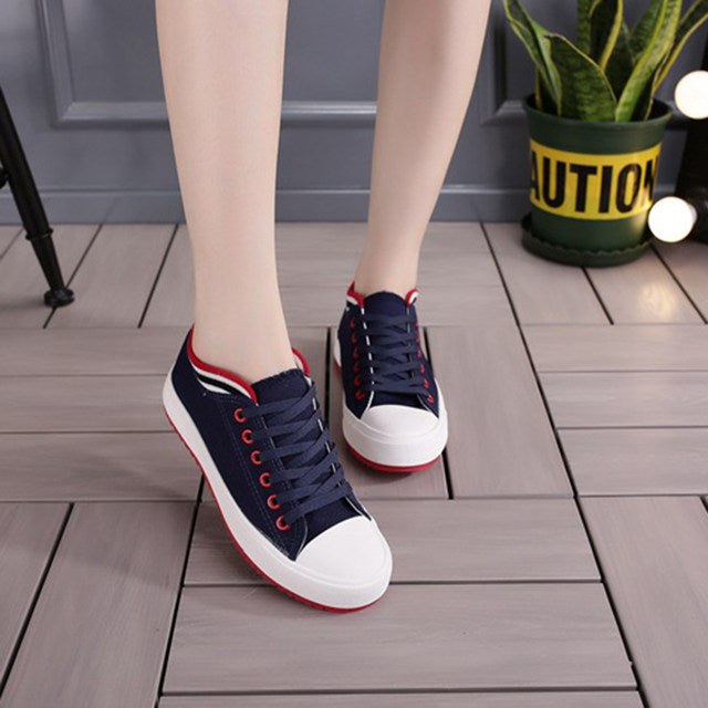 Classic Women's Casual Comfortable Canvas Shoes - Model-8892 Classic Women's Casual Comfortable Canvas Shoes - Model-8892