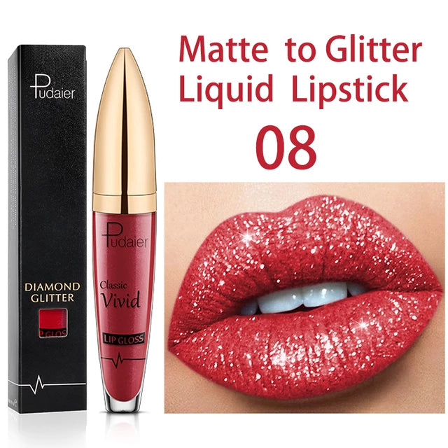 Pudaier Diomond Glitter Liquid Lipstick S4259305 Pudaier Diomond Glitter Liquid Lipstick S4259305