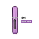 Portable Mini Refillable Perfume Bottle with Spray Scent Pump Empty Cosmetic Containers Spray Atomizer Bottle for Travel 5ml - Tuzzut.com Qatar Online Shopping