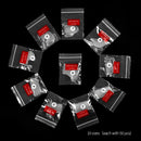 500pcs (10 Sizes x 50 pcs) Long Coffin Stiletto French Fake Nails Clear Half Full Cover Artificial False Nail Art Tips Capsule for Extension - Tuzzut.com Qatar Online Shopping