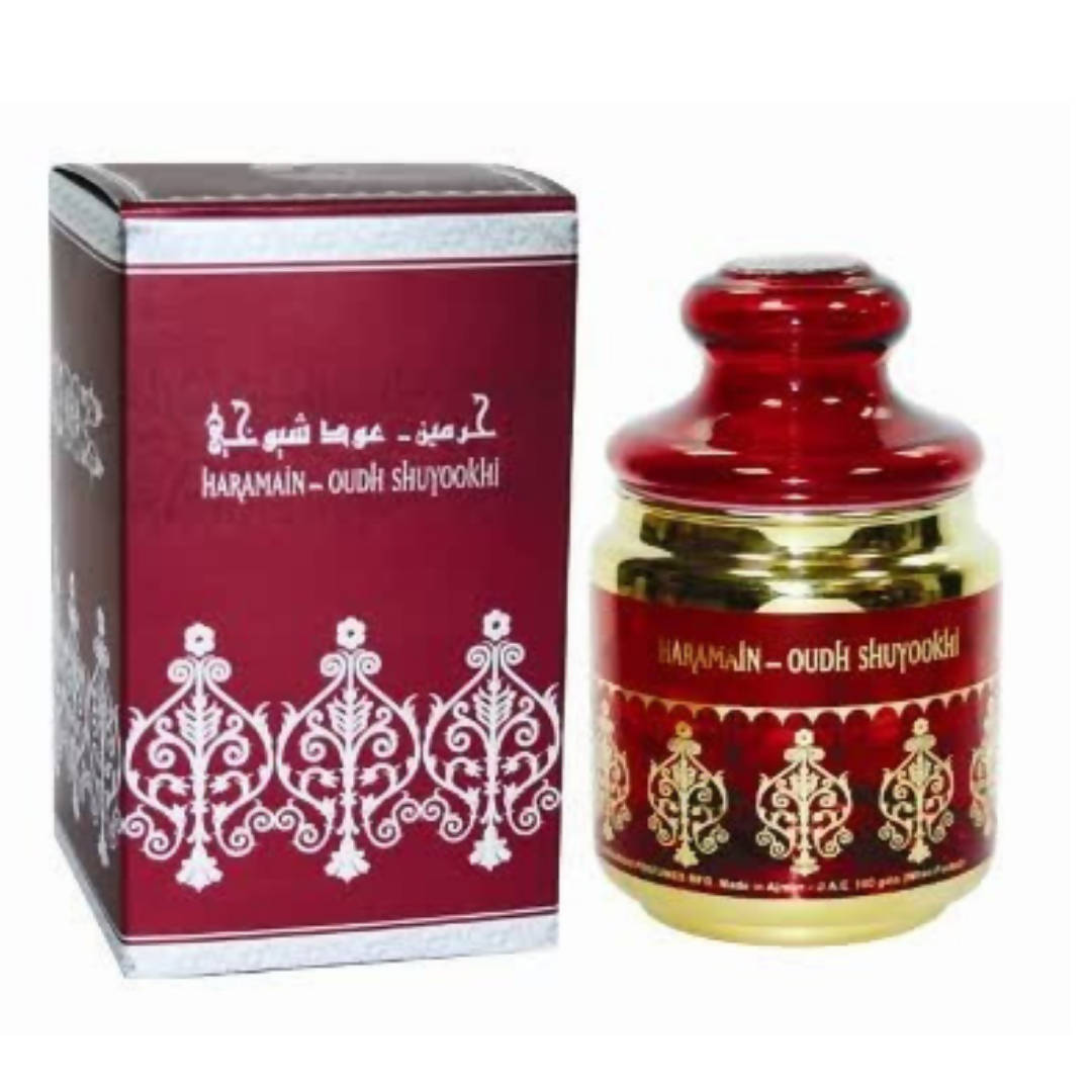 HARAMAIN-OUDH SHUYOOKHI (100GMS) HARAMAIN-OUDH SHUYOOKHI (100GMS)