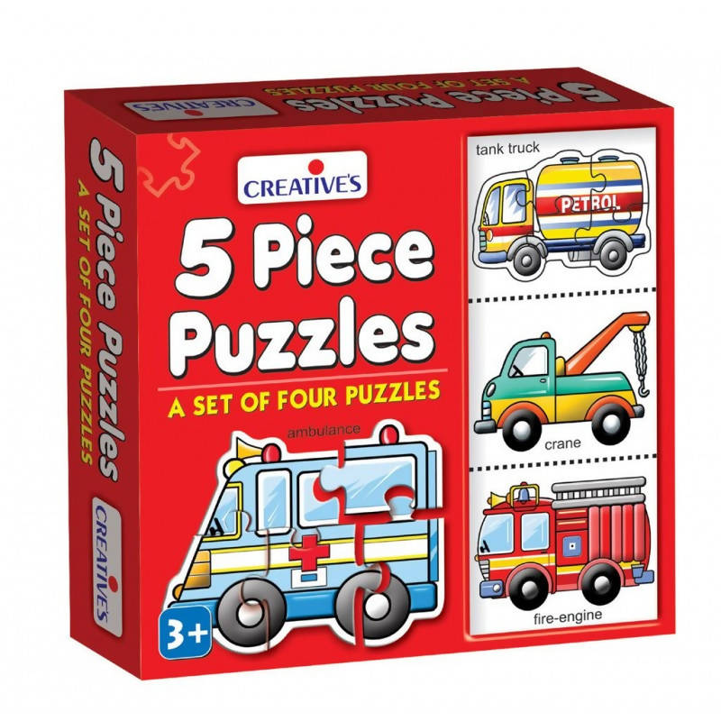 5 Piece Puzzles - Tuzzut.com Qatar Online Shopping