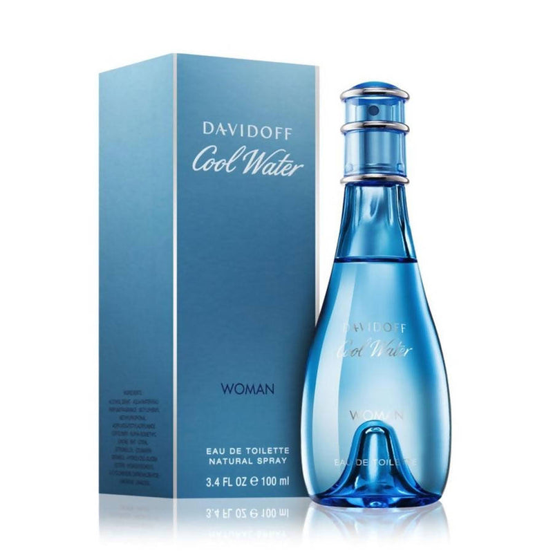 Davidoff Cool Water 100 ml for women - Tuzzut.com Qatar Online Shopping