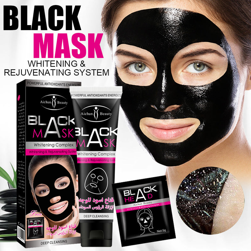 Aichun Beauty Black Mask Whitening Complex 120ml AC203-2 - Tuzzut.com Qatar Online Shopping