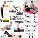 TUMMY TRIMMER (FOAM & RUBBER) AB EXERCISER - Tuzzut.com Qatar Online Shopping